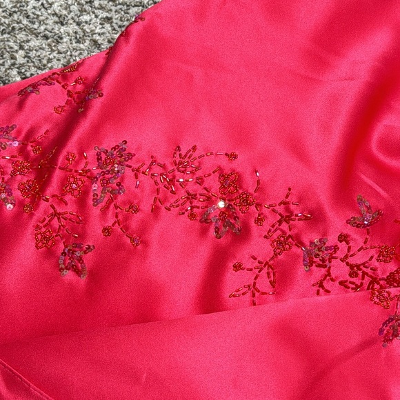 pink prom dress vintage - Picture 5 of 10